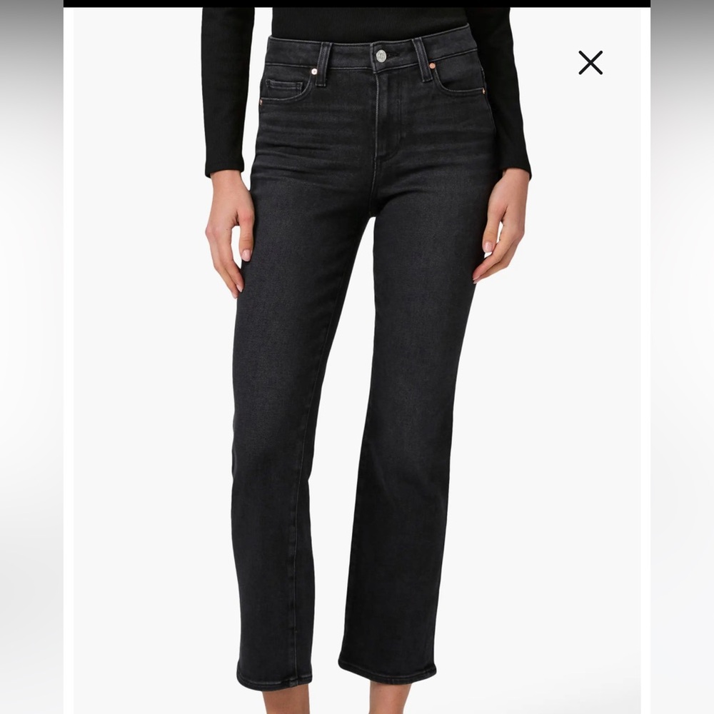Paige High Rise Cindy Straight Leg Jean